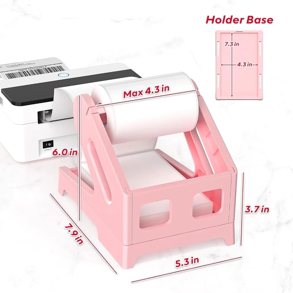 Pink Label Dispenser & Holder